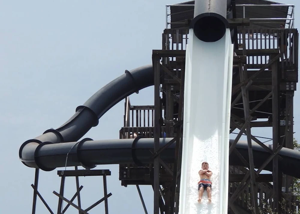 Tree Top Drop Slide