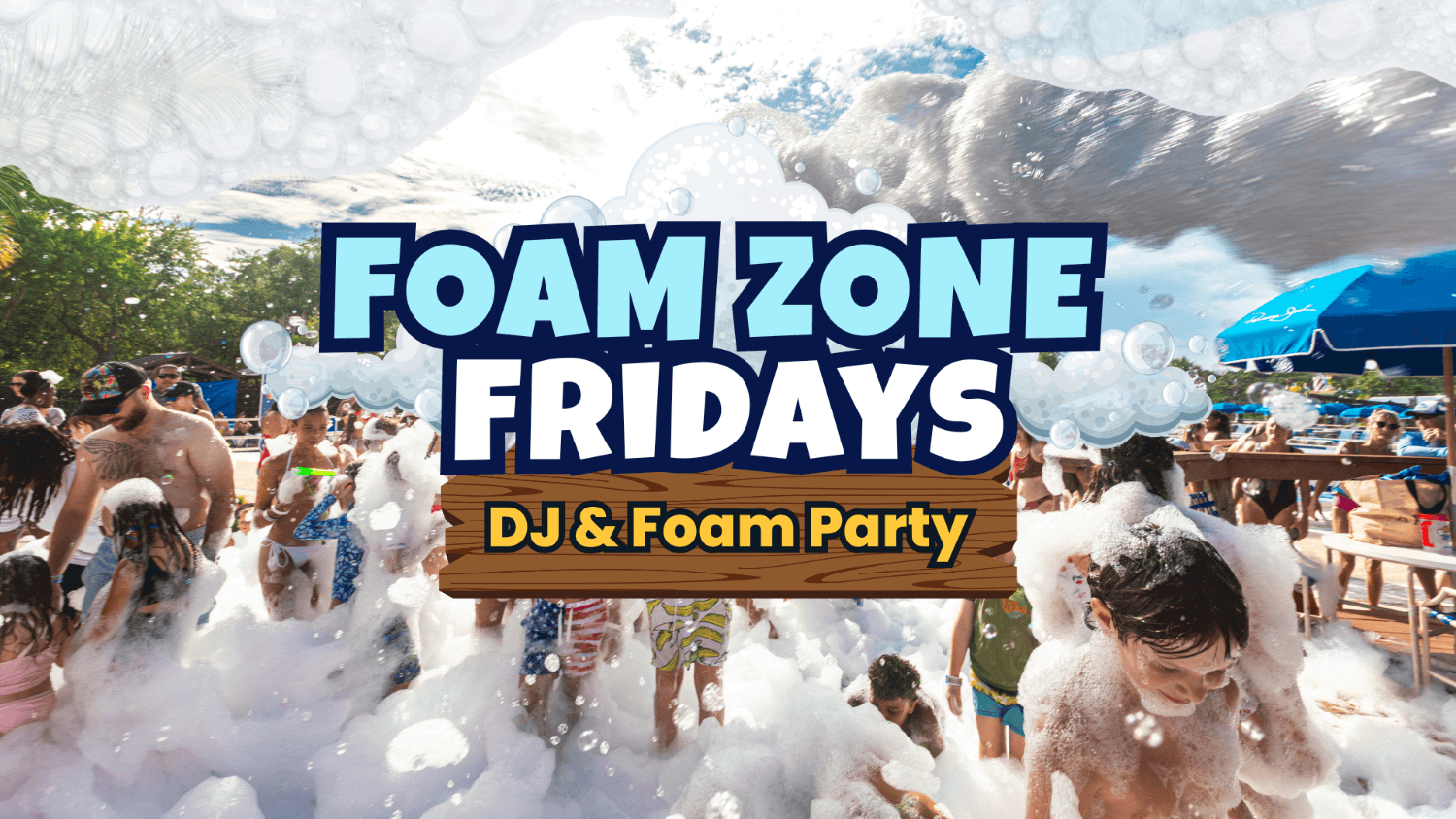 Foam Zone Fridays at Shipwreck Island