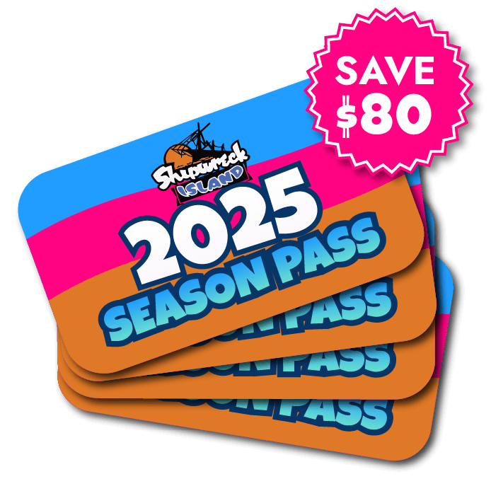 save $80 on 4 Shipwreck Island season passes