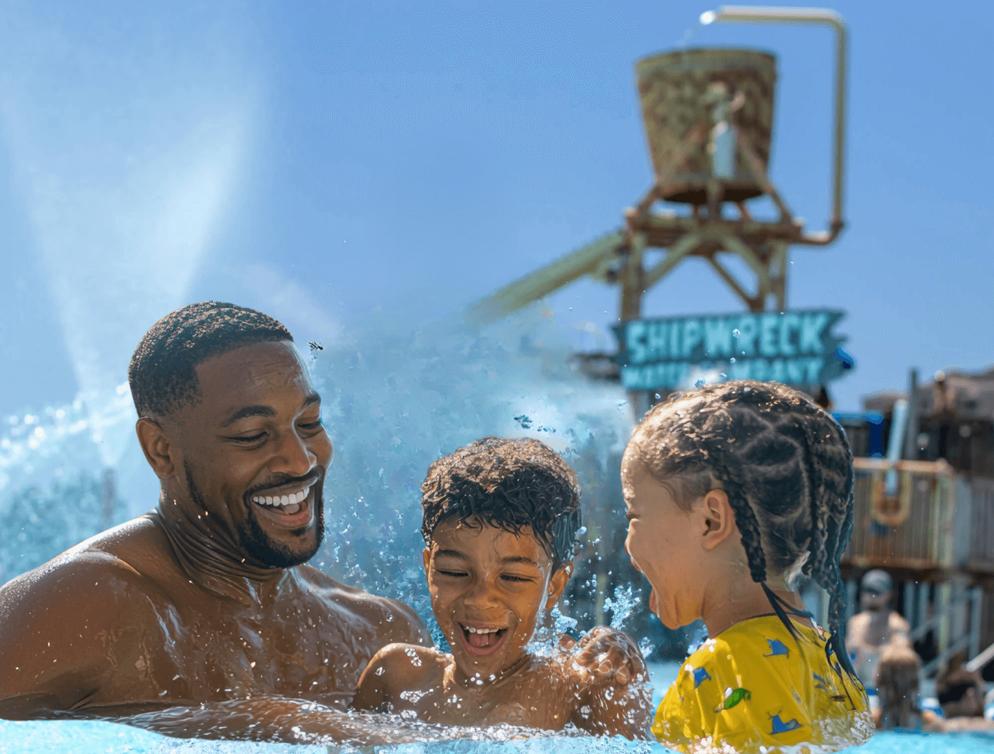Dads play free at Shipwreck Island this Father's Day