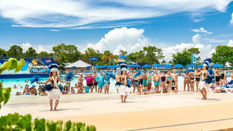 Summer luau event