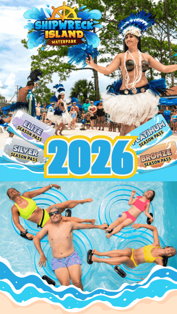 Shipwreck Island 2026 Season Passes