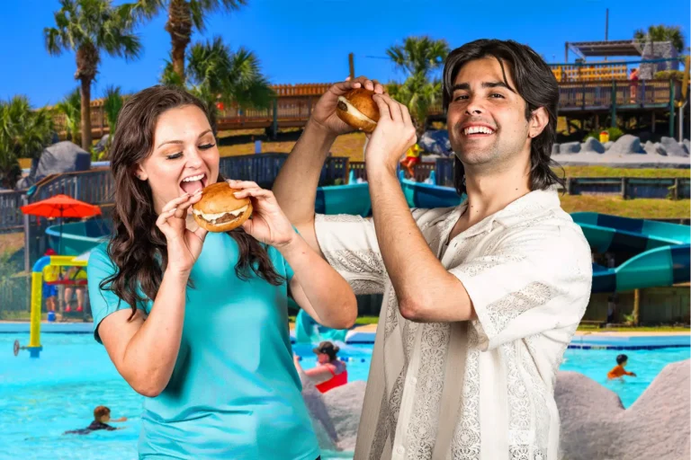 Shipwreck Dining - couple eating pizza
